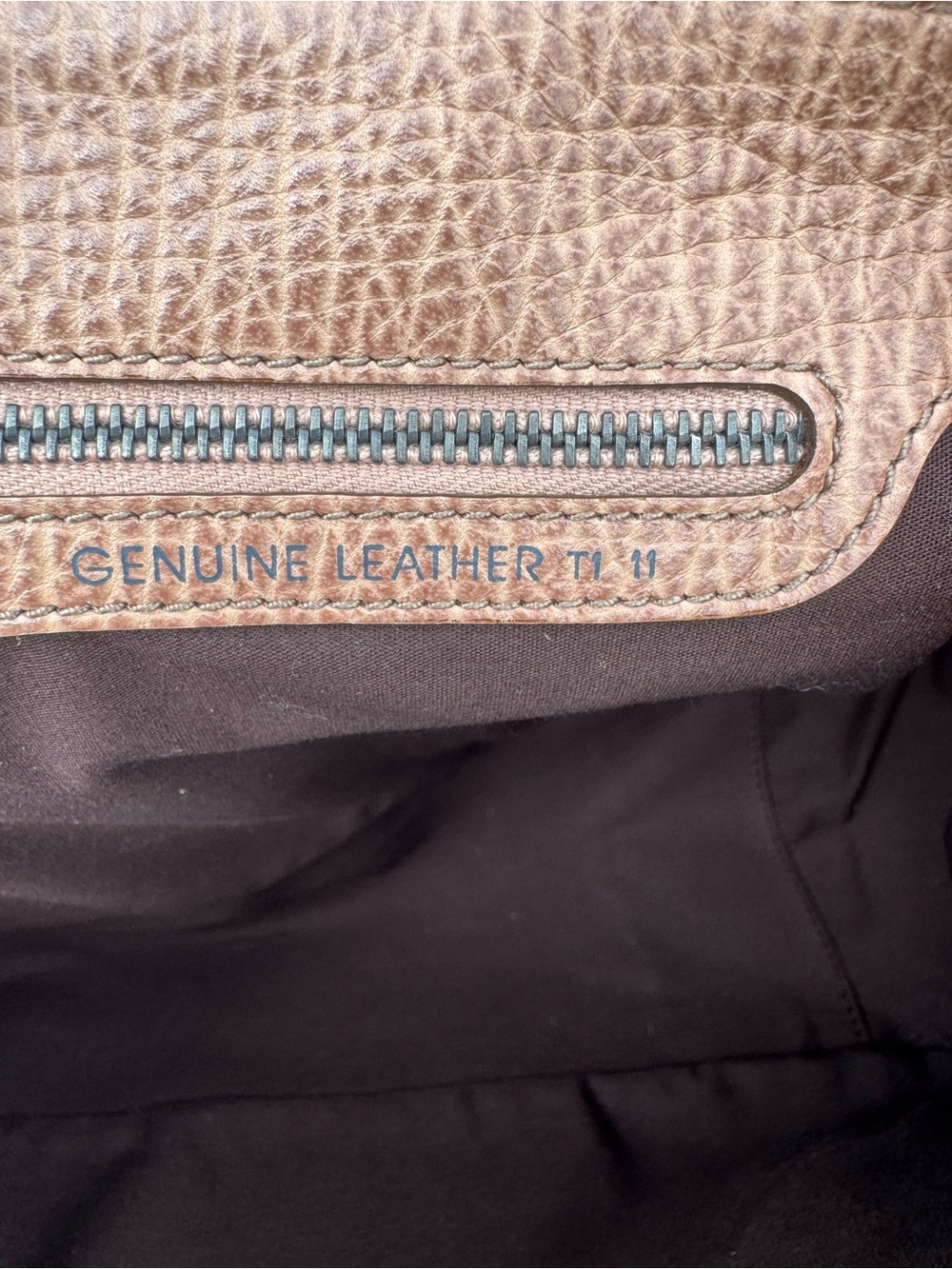 TOD’S Vintage Italy Pink Pebbled Leather & Suede Shoulder Bag Quiet Luxury - Picture 10 of 15